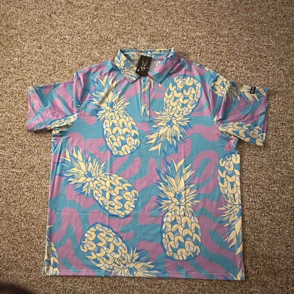 NWT Brisira golf shirt xxl